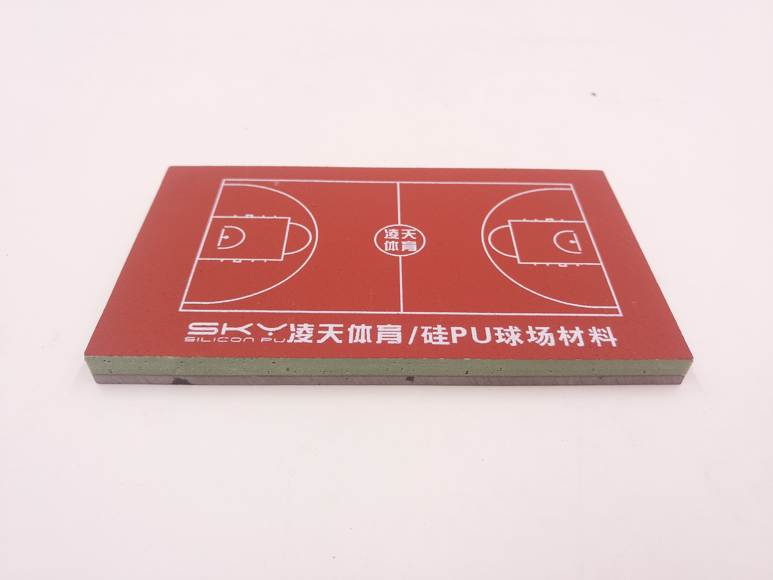 硅PU球场制作工艺与硅pu篮球场效果图！